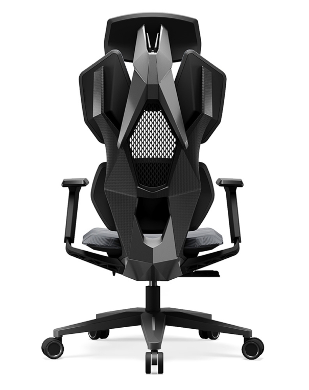 Astron Grey with Black Frame Ergonomic Gaming Chair