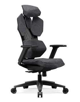 Astron Grey with Black Frame Ergonomic Gaming Chair 2