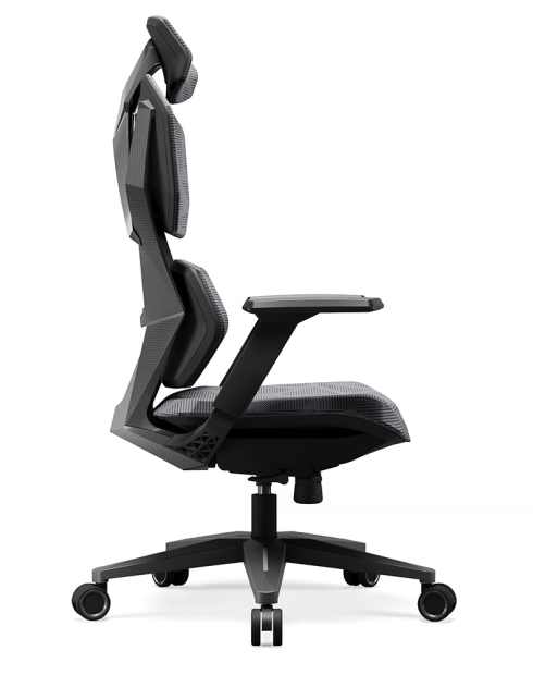 Astron Grey with Black Frame Ergonomic Gaming Chair