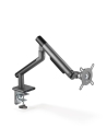Snap Premium Single Monitor Arm Aluminum Spring-Assisted Monitor Arm with USB Ports