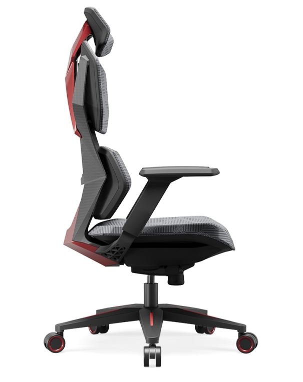 Astron Red with Black Frame Ergonomic Gaming Chair