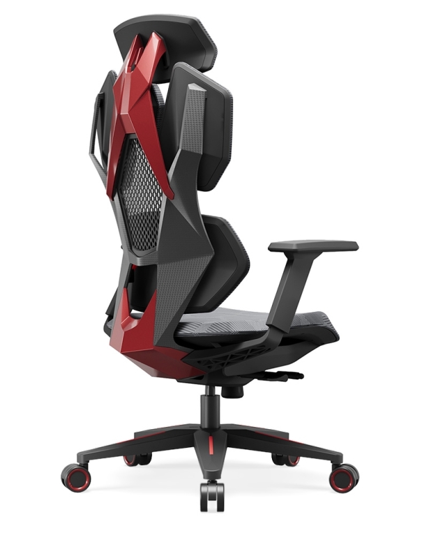 Astron Red with Black Frame Ergonomic Gaming Chair