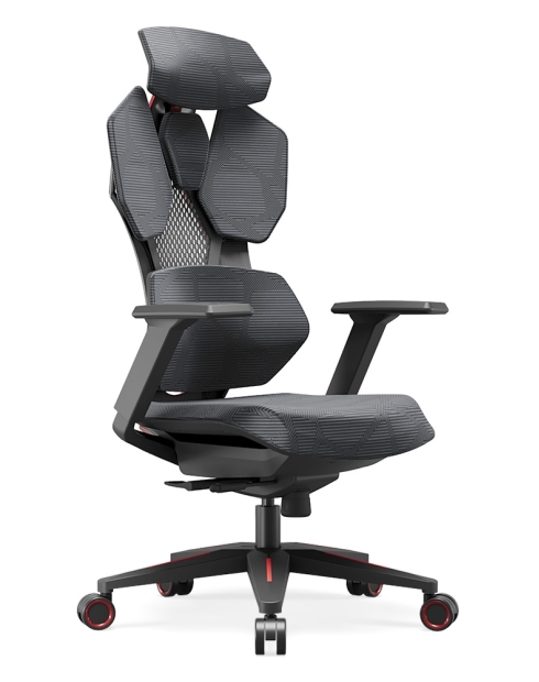 Astron Red with Black Frame Ergonomic Gaming Chair