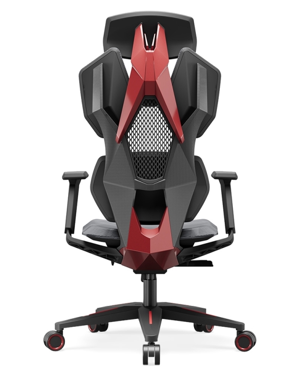 Astron Red with Black Frame Ergonomic Gaming Chair