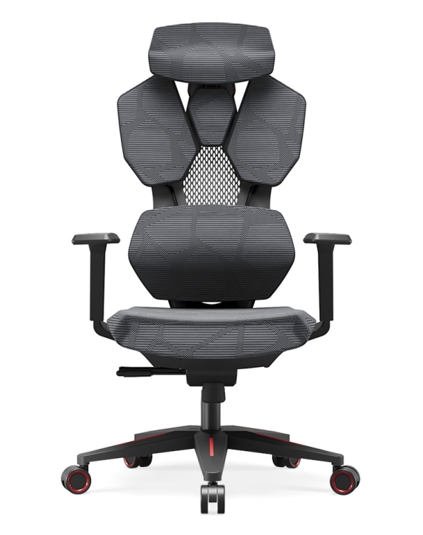 Astron Red with Black Frame Ergonomic Gaming Chair