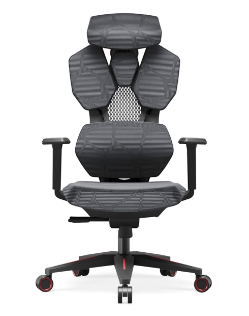 Astron Red with Black Frame Ergonomic Gaming Chair