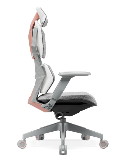Astron Pink with Grey Frame Ergonomic Gaming Chair