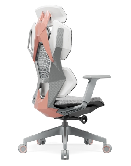 Astron Pink with Grey Frame Ergonomic Gaming Chair