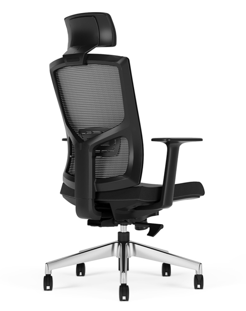 Newman Black Ergonomic Executive Office Chair