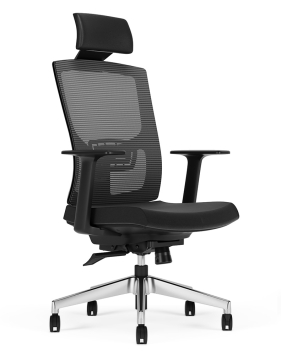 Newman Black Ergonomic Executive Office Chair 2