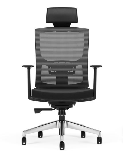 Newman Black Ergonomic Executive Office Chair
