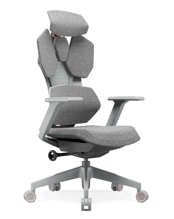 Astron Pink with Grey Frame Ergonomic Gaming Chair